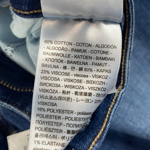 Levi’s mid rise skinny jeans size 10 medium wash wardrobe essentials basics - Picture 6 of 11